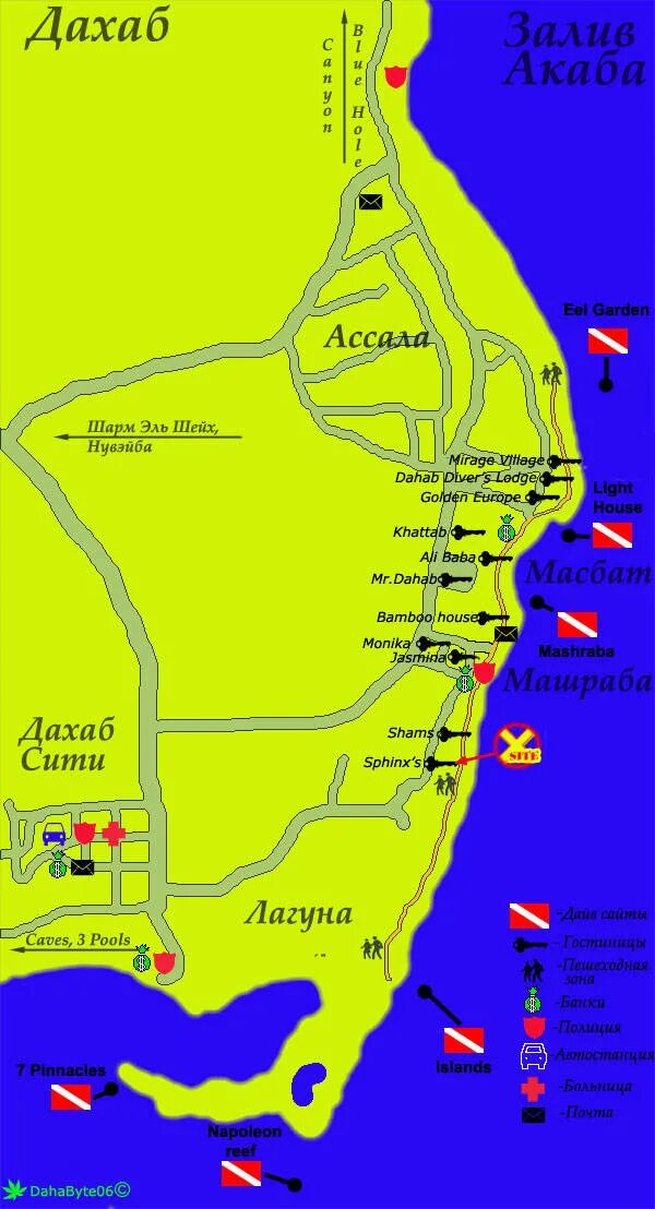 Карта отелей Дахаба Египет. Дахаб Египет на карте. Карта Шарм-Эль-шейха и Дахаба. Дахаб Египет на карте с отелями. Дахаб на карте