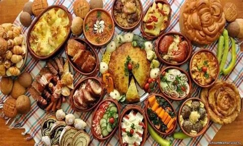 Разная национальная кухня