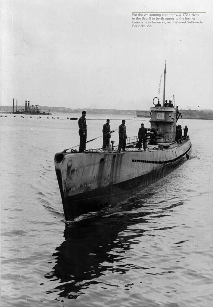 U 172. U-Boat Type IX. Uboot Type IX C.