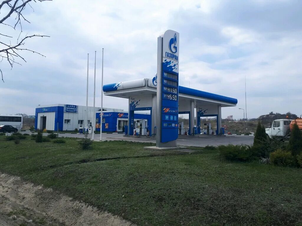 Газпром белгород фото Gazprom, gas station, Belgorod, Kalinina Street, 94А Yandex Maps