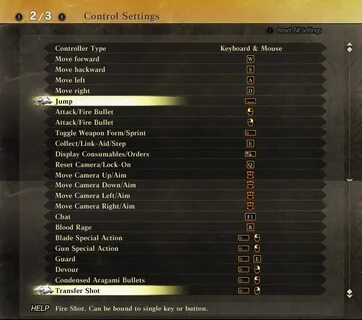 Keyboard settings