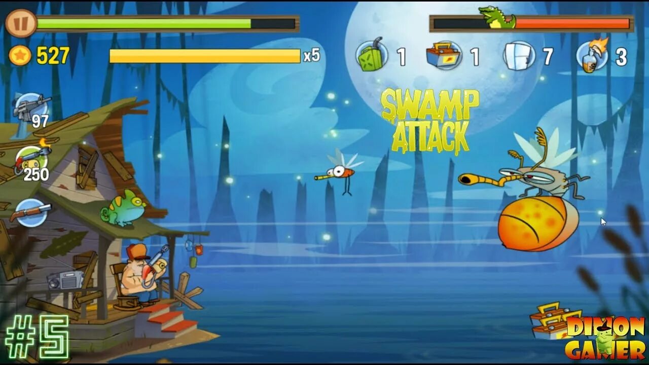 Андроид свамп атак. Свамп атак 2 боссы. swamp attack 5 босс. swamp attack босс комар.