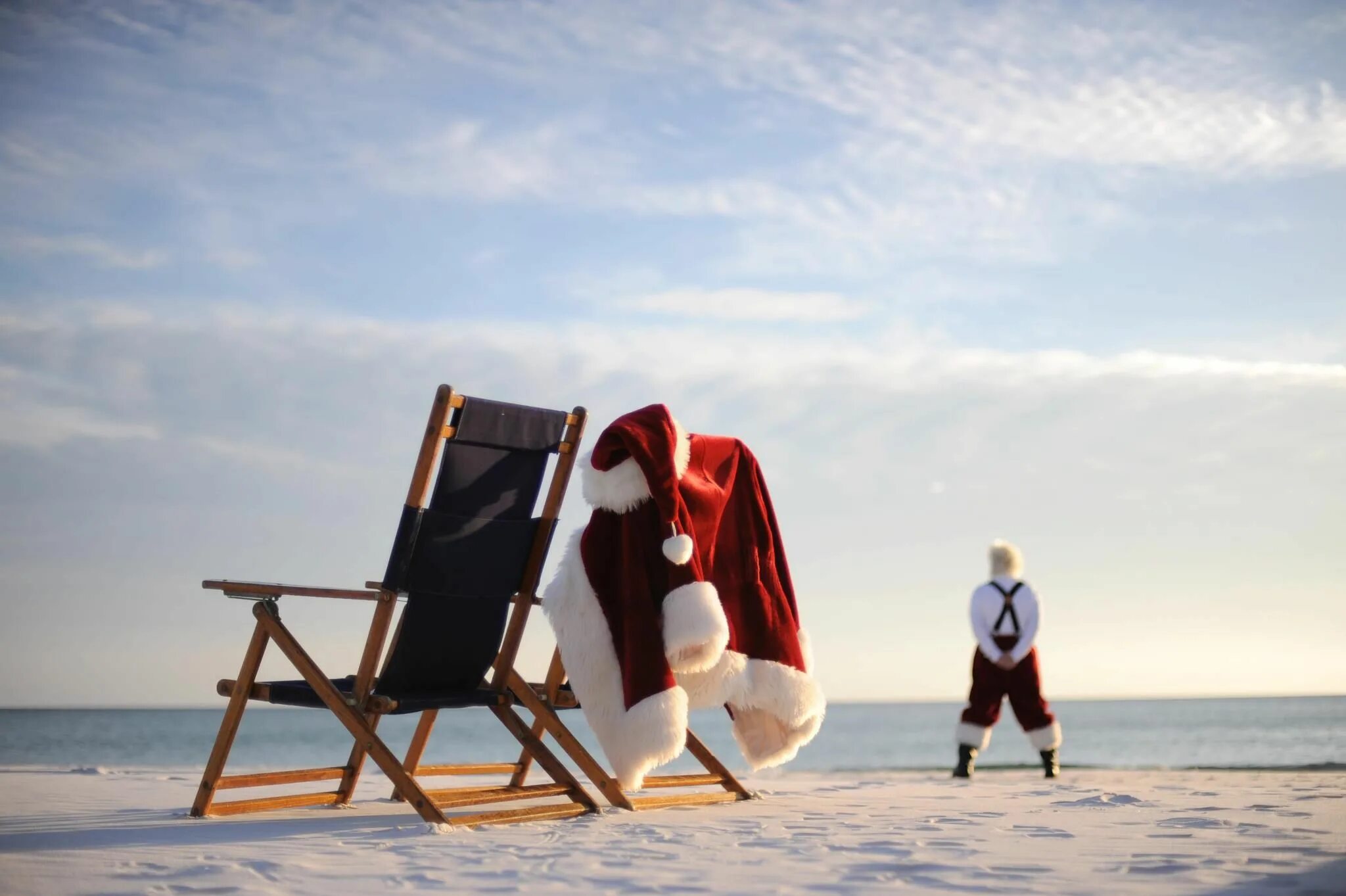 Santa beach. Дед мороз на пляже. Новый год в египте. Santa beach. Дед мороз на пляже.