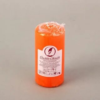Оранжевые свечи