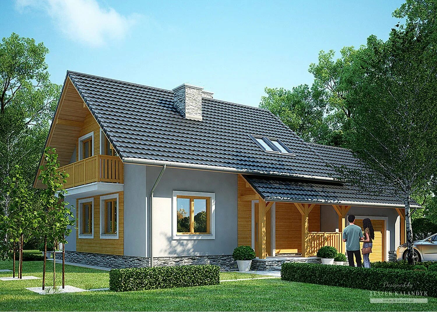 Дом с мансардой и террасой и гаражом 120м2. Проекты мансардных домов. Дом с мансардой и террасой 120кв. Красивый дом из пеноблоков. Угловой дом с гаражом и мансардой.