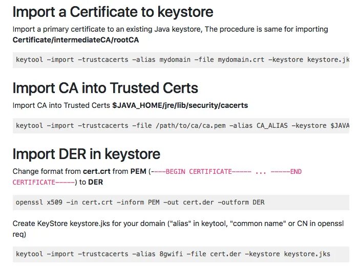 Import certificate. Java keystore. Unity Facebook keytool java.