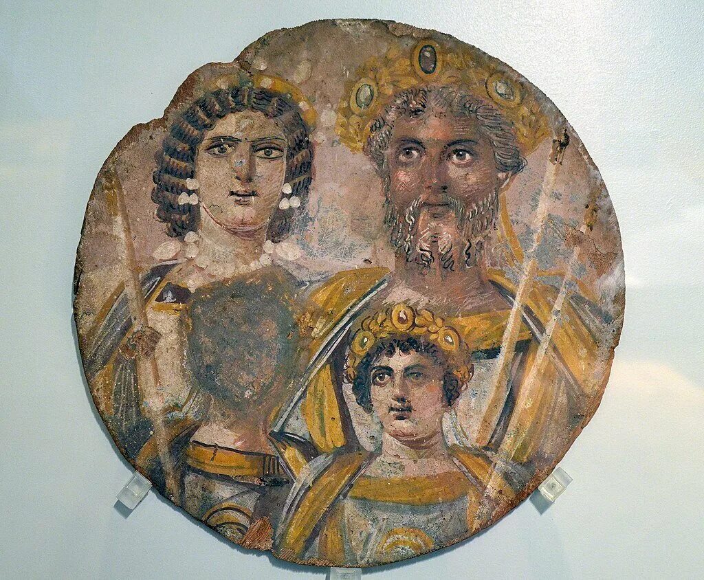 Римская семья была. Древняя Греция Тондо. Семья Септимия севера. «Тондо Северан».