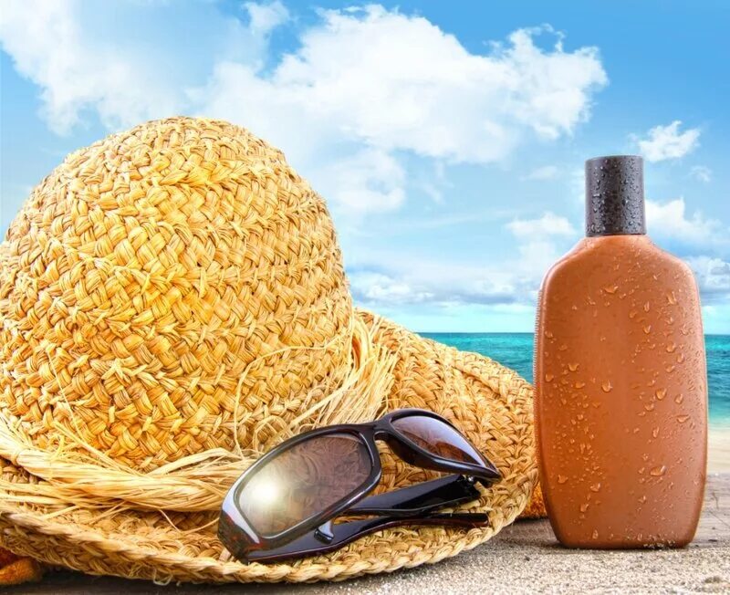 Предметы для пляжа. Отпуск в Казахстане. Пляж детали. Beach items.