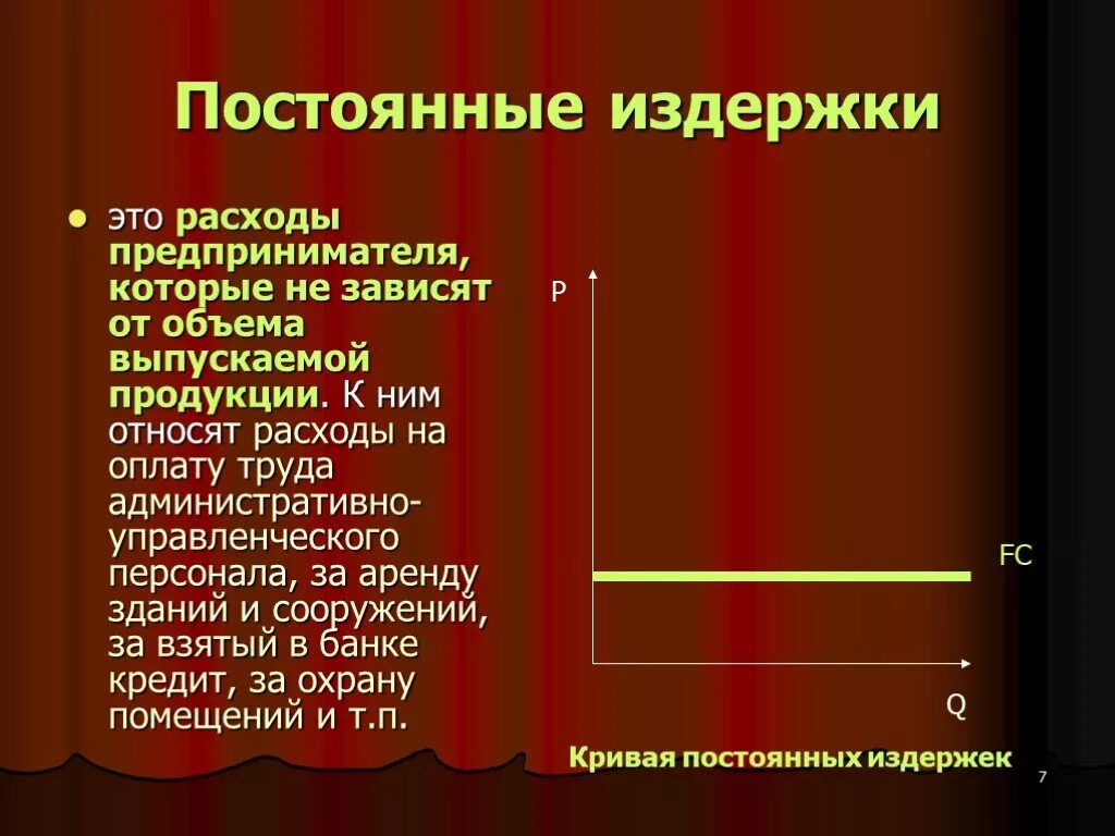 Постоянно основной. Постоянные издержки. Примеры постоянных издержек. Постоянные издержки фирмы это. Постоянные издержки этт.