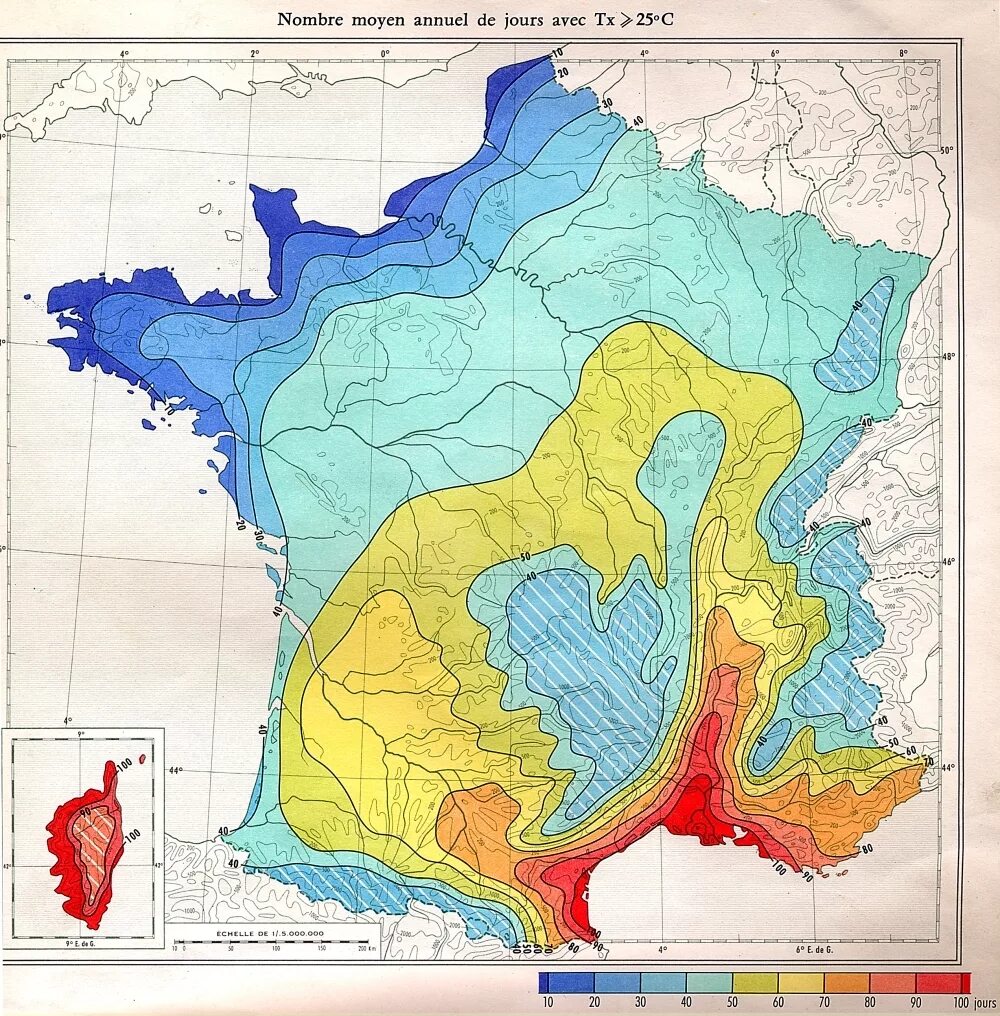 Климатическая карта описание. Климатическая карта Франции. Климатическая карта Франции осадки. Климат Франции карта. Климатические зоны Франции.
