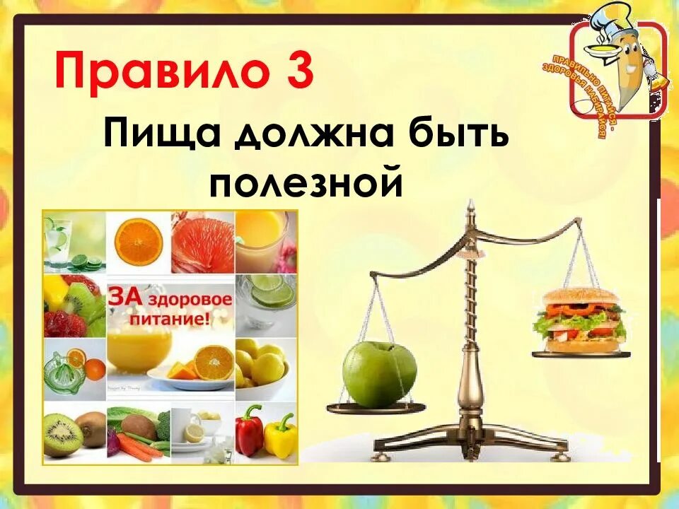 Пища урок