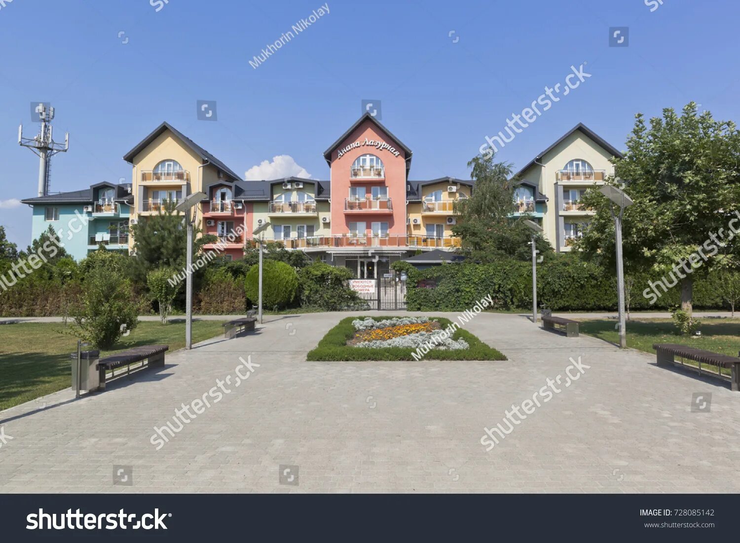 Anapa Lazurnaya, hotel, Россия, Анапа, Пионерский проспект, 34 - Yandex Maps