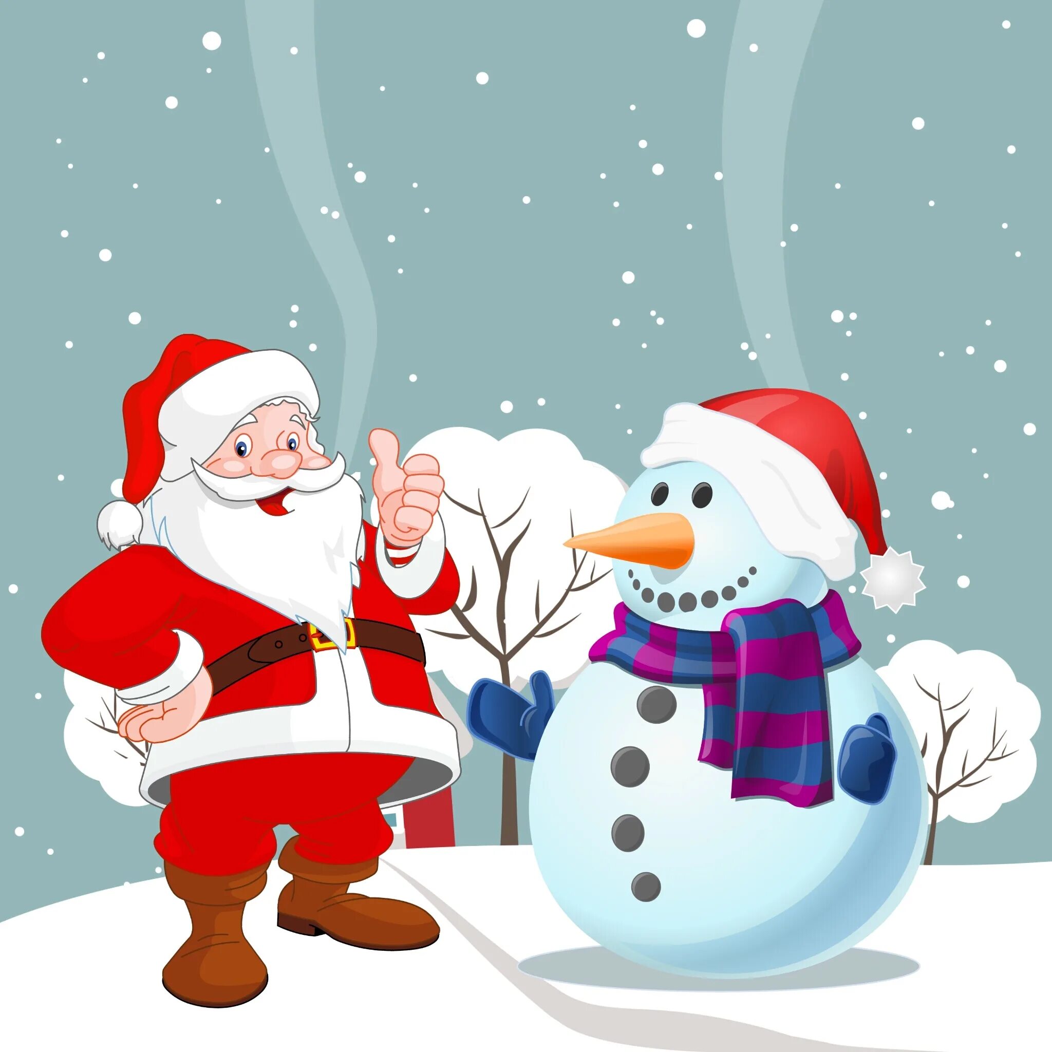 Christmas date. Дед Мороз и Снеговик. Дед Мороз Снегурочка и Снеговик. Новогодние рисунки. Дед Мороз рисунок.