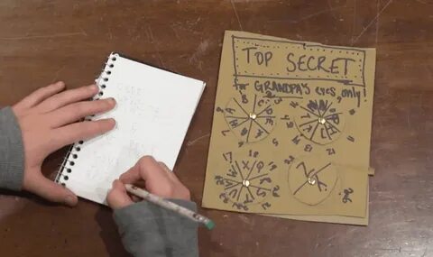 Paper secret