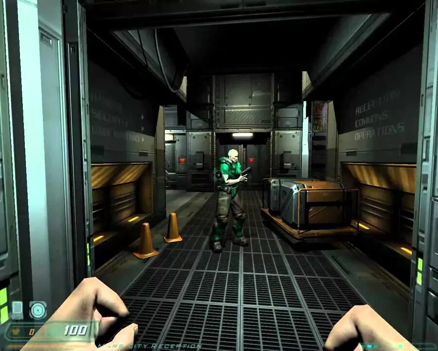 Марс Сити Doom 3.