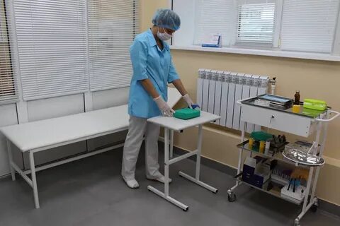Рабочее место медицинской сестры процедурной