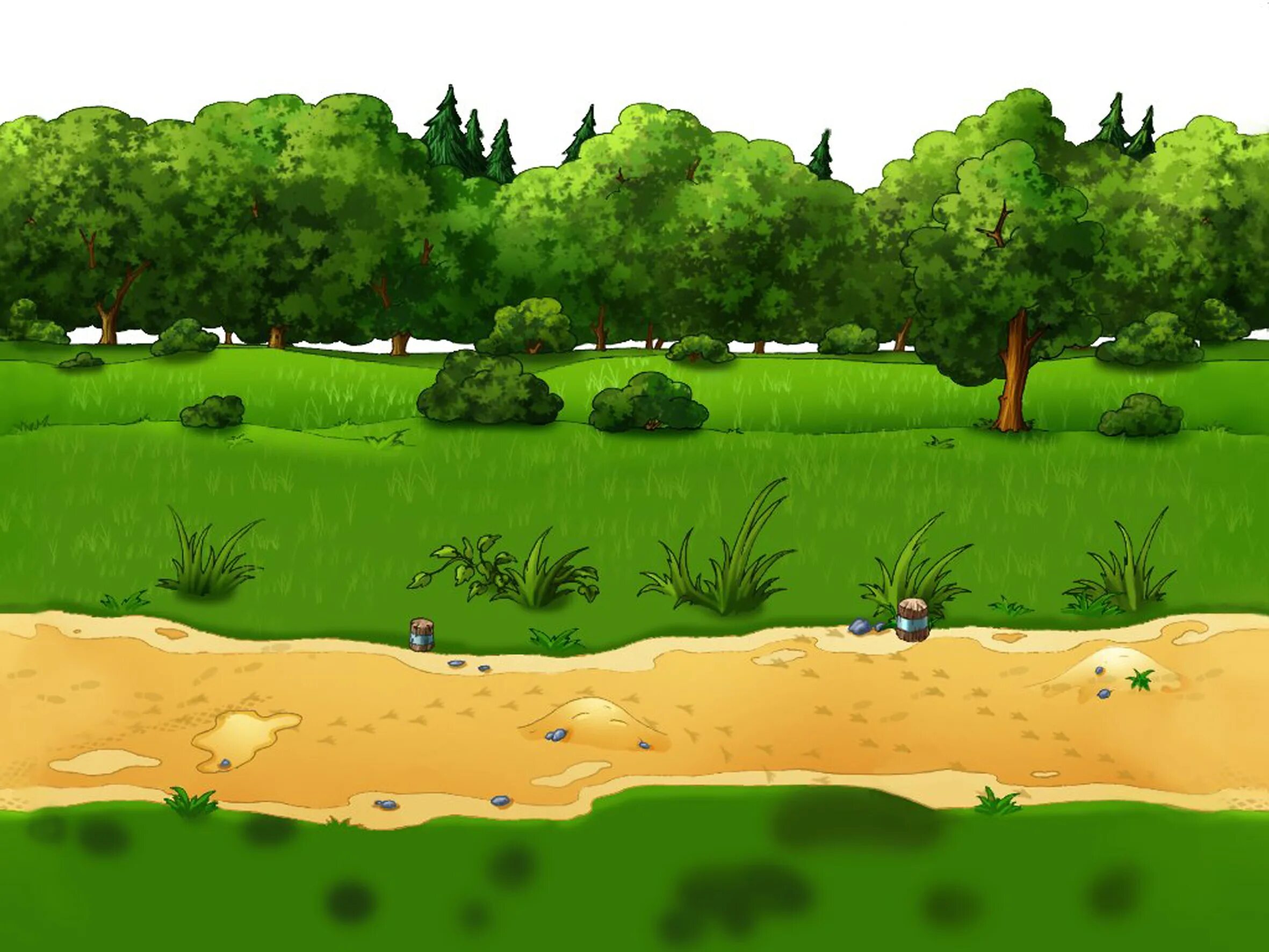 лес из сказки. фон для колобка. тропинка в лесу для детей. сказочная полянка в лесу. фон для колобка.