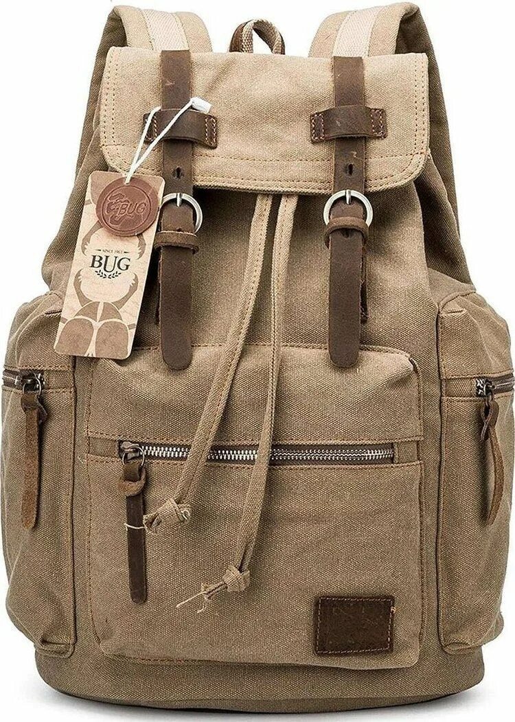 Canvas backpack