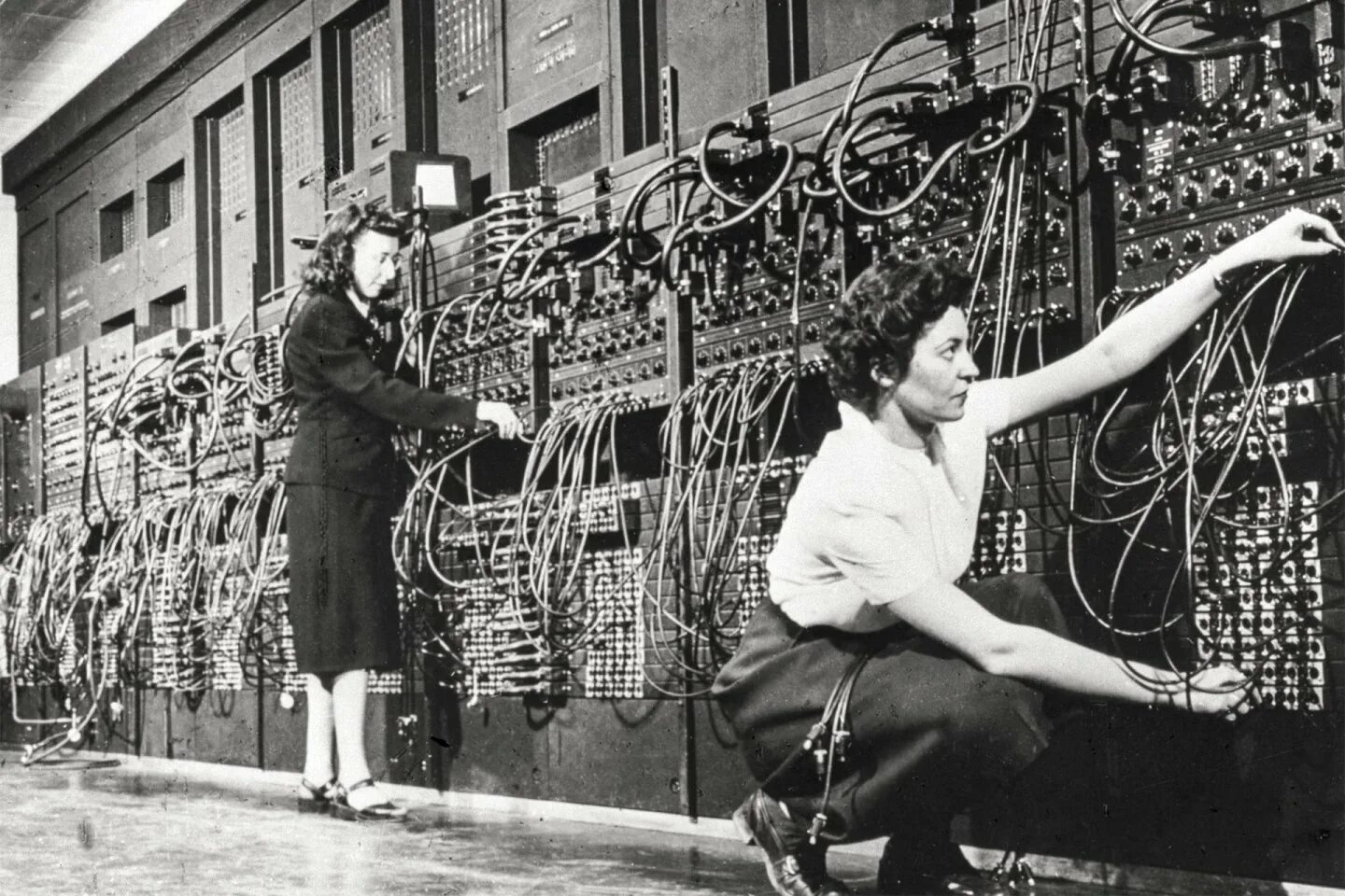 The first computers were