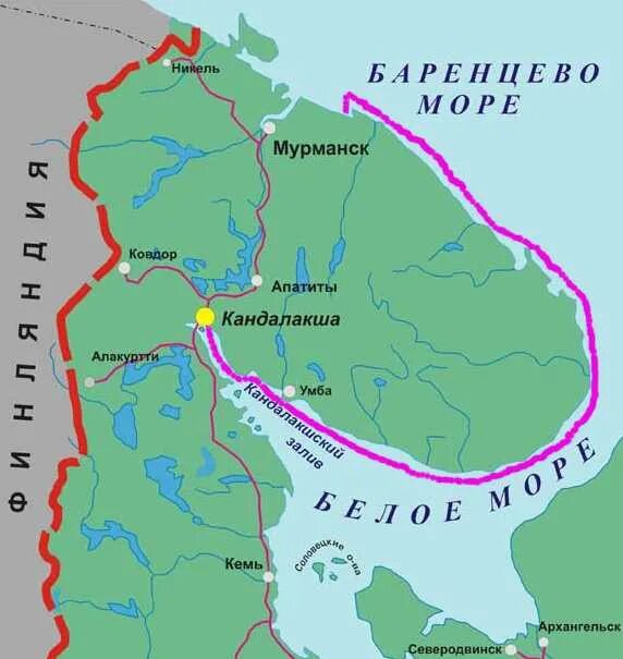 Мурманский где находится