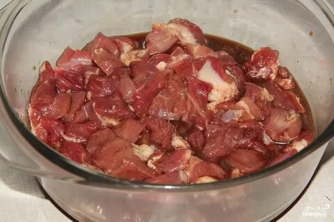 Рецепт мяса кусочками из свинины