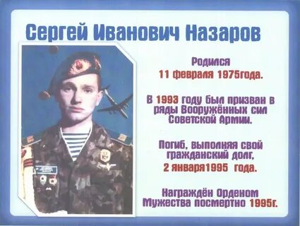 Присвоение имени героя