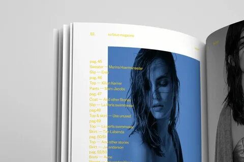 So Blue is a new biannual magazine on fashion, beauty and healthy lifestyle...