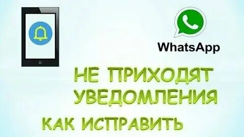 Не приходит оповещение в вотсапе