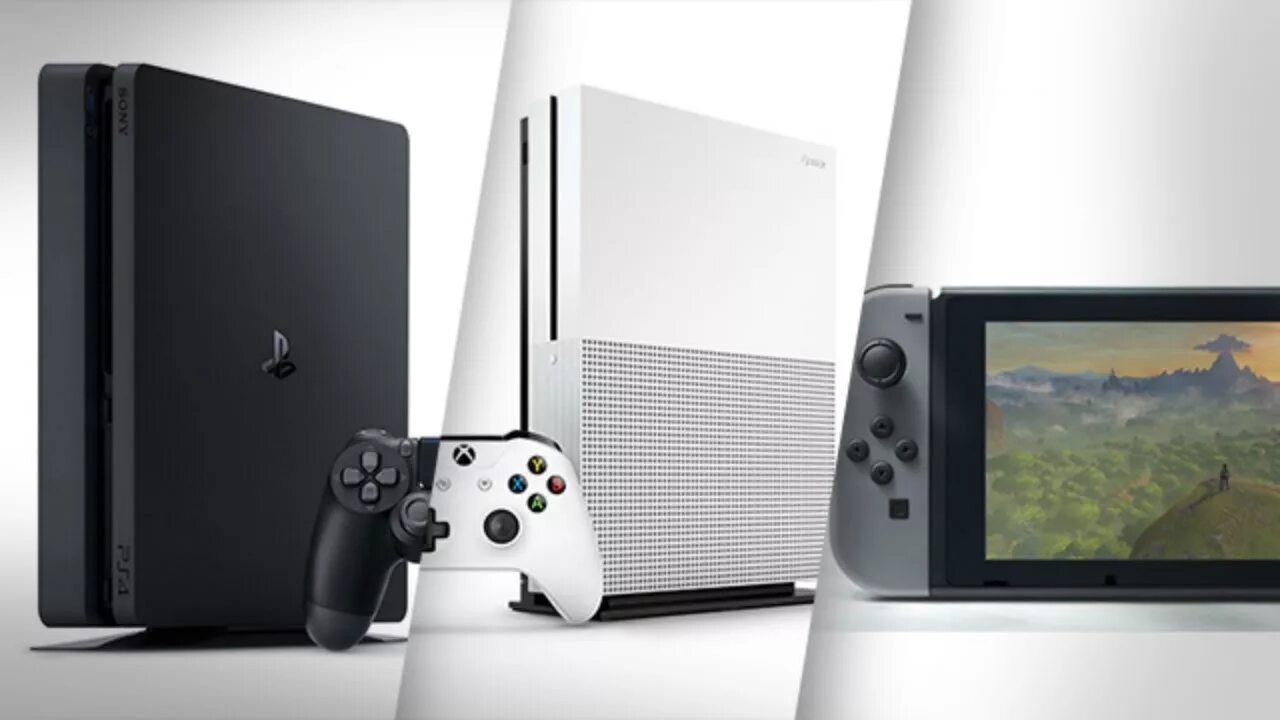 Плейстейшен и иксбокс. Xbox one x png. Консоли вместе. Nintendo поколения консолей. Нинтендо и пс4.