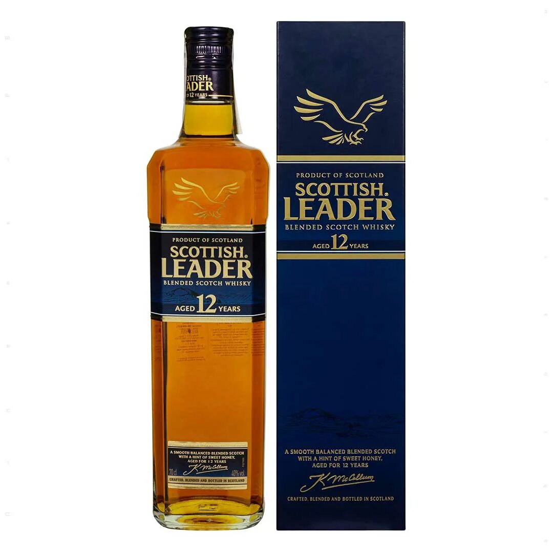 Scotch whisky цена 0.7. Скоттиш Лидер виски. Виски Scotch Whisky 40 0.7l. Scottish leader 12. Виски 12 лет.