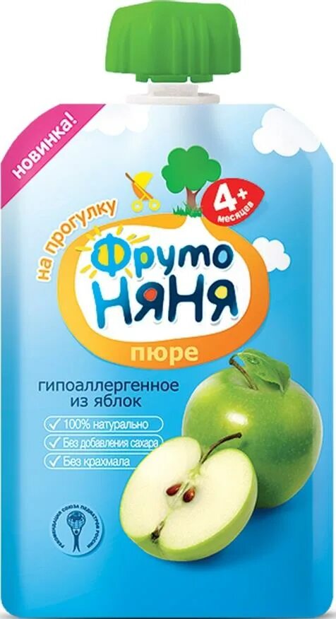 Пюрешки в пакетиках