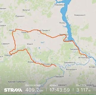 Юрьевец на карте