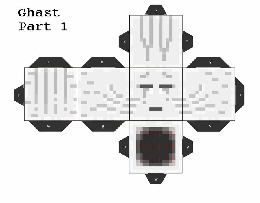 Farkas Minecraft printables, Minecraft wolf, Minecraft crafts