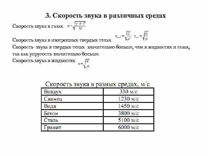 Скорость звука в различных газах. Скорость звука в различных средах. Скорости звука в зависимости от температуры среды. Скорость звука в различных средах таблица.