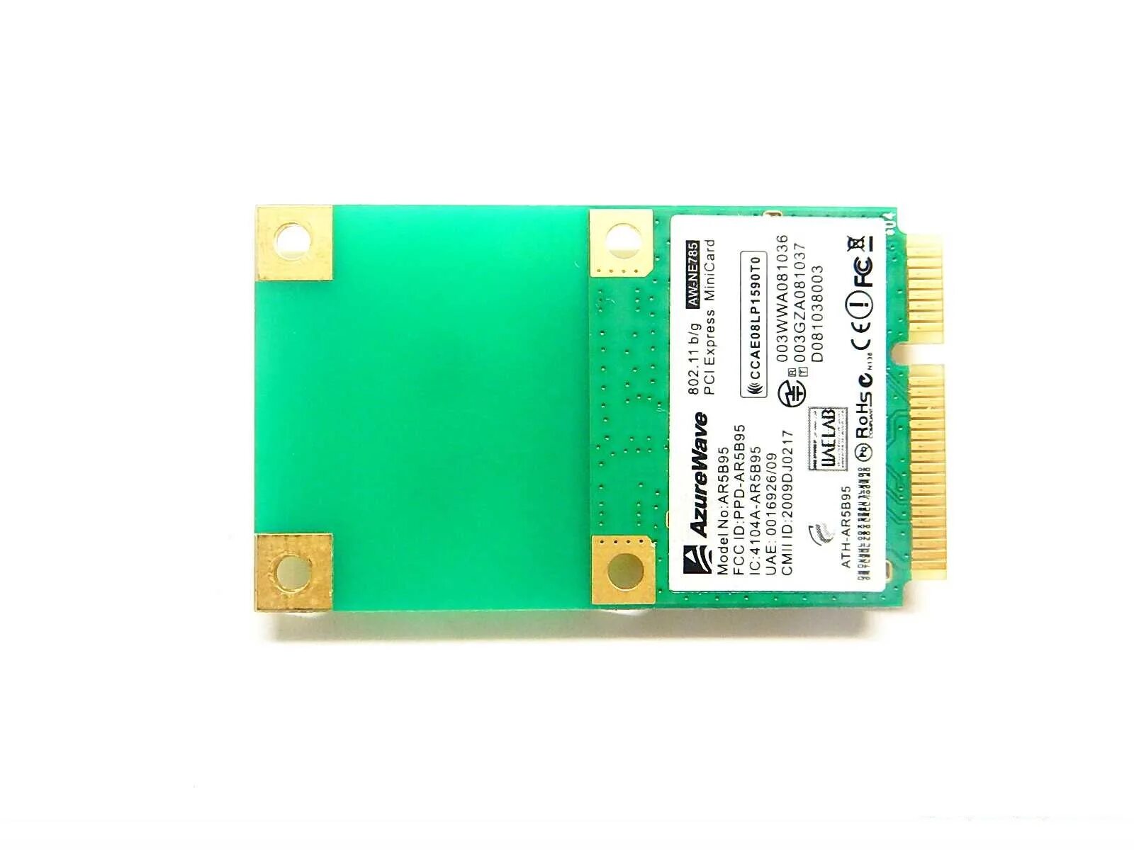 Atheros ar5b95. Модуль wi-fi pci-express half ar5bhb63 802.11b/g асус. wi-fi модуль atheros ar5b95. модуль wi-fi pci-express half azurewave ar5bhb63 802.11b/g асус. модуль wi-fi aw-ne238h0.