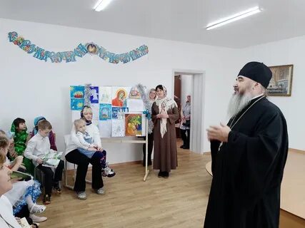 Рождественский утренник в воскресной школе