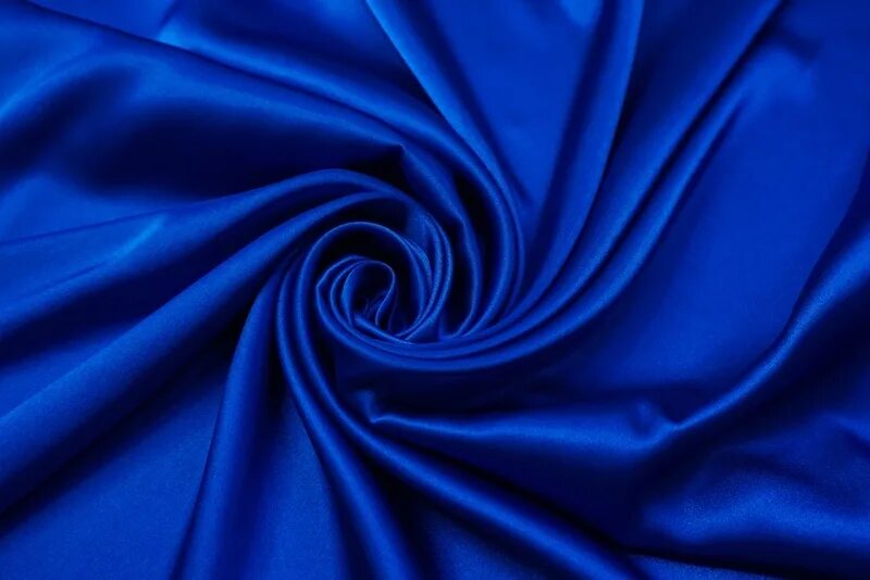 Цвет электро. Атлас синий индиго 881189. Синтетические ткани. Синтетика ткань. Синяя атласная ткань.