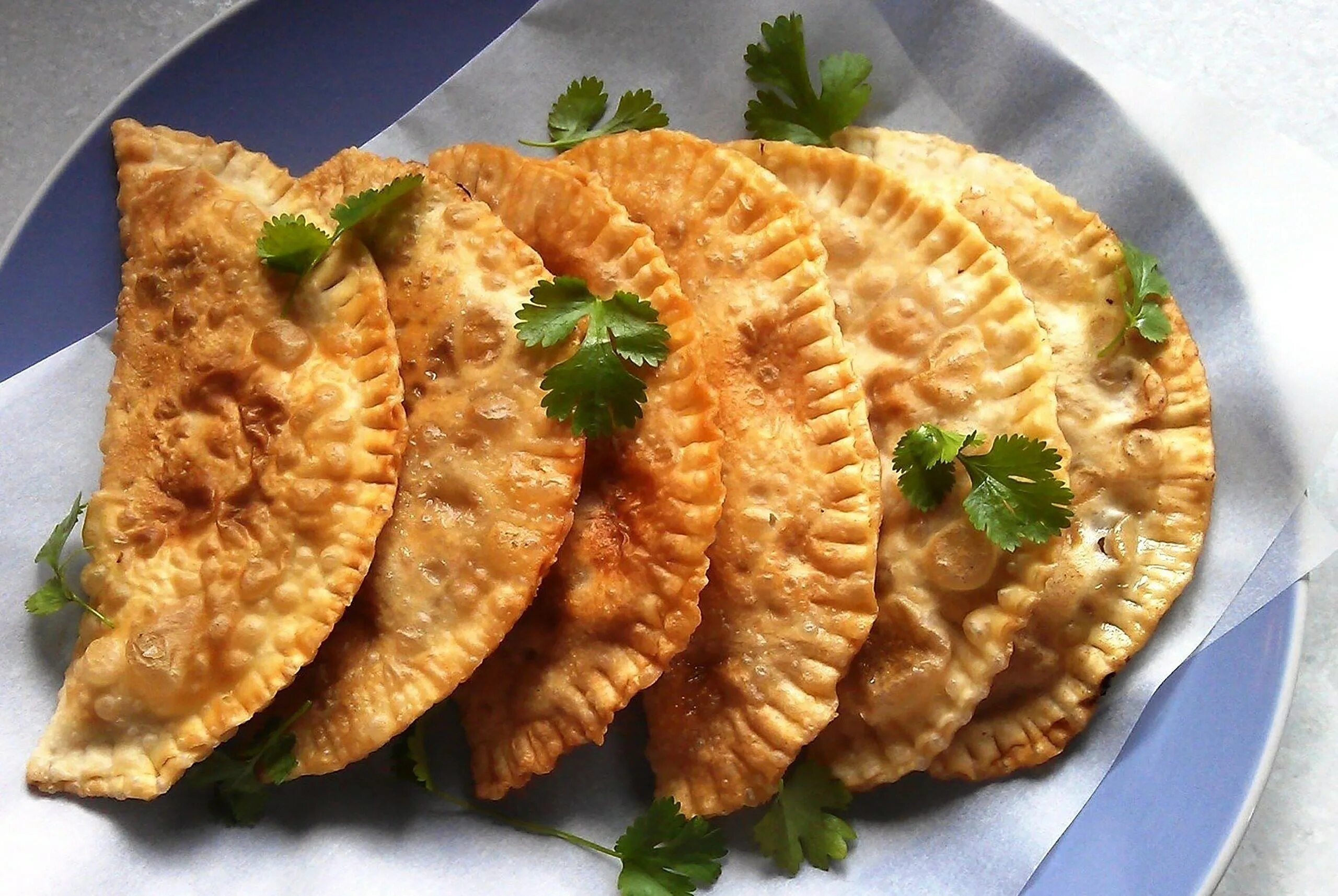 Рецепт теста для чебуреков с мясом
