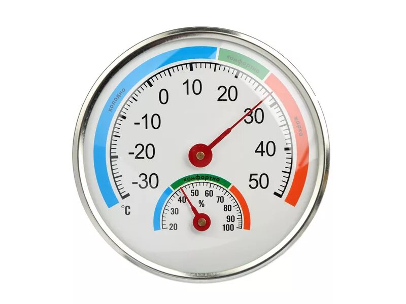 термометр гигрометр круглый