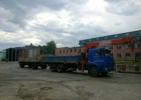 Манипулятор с прицепом аренда