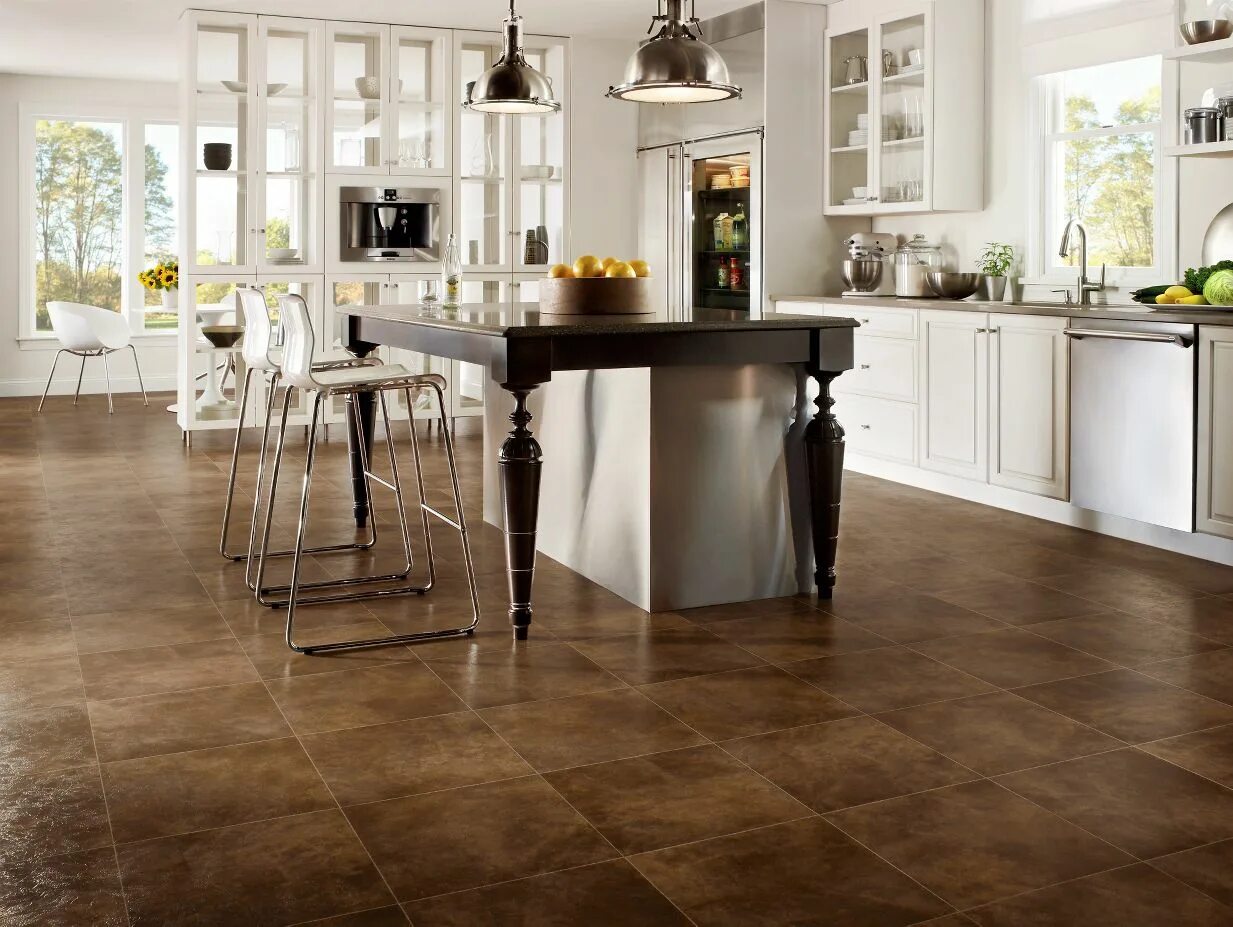 Tiling floors
