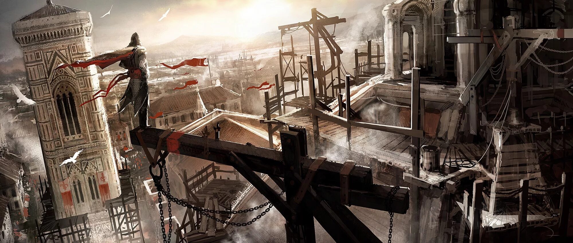Assassin s creed 2 steam. Assassin`s creed 2. assassin&#039;s creed 2 концепт арт. assassins creed 2 венеция. ассасин крид 2 арт.