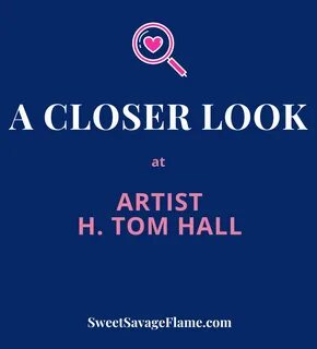Take a Closer look at romance cover artist H. Tom Hall&039;s beautiful...