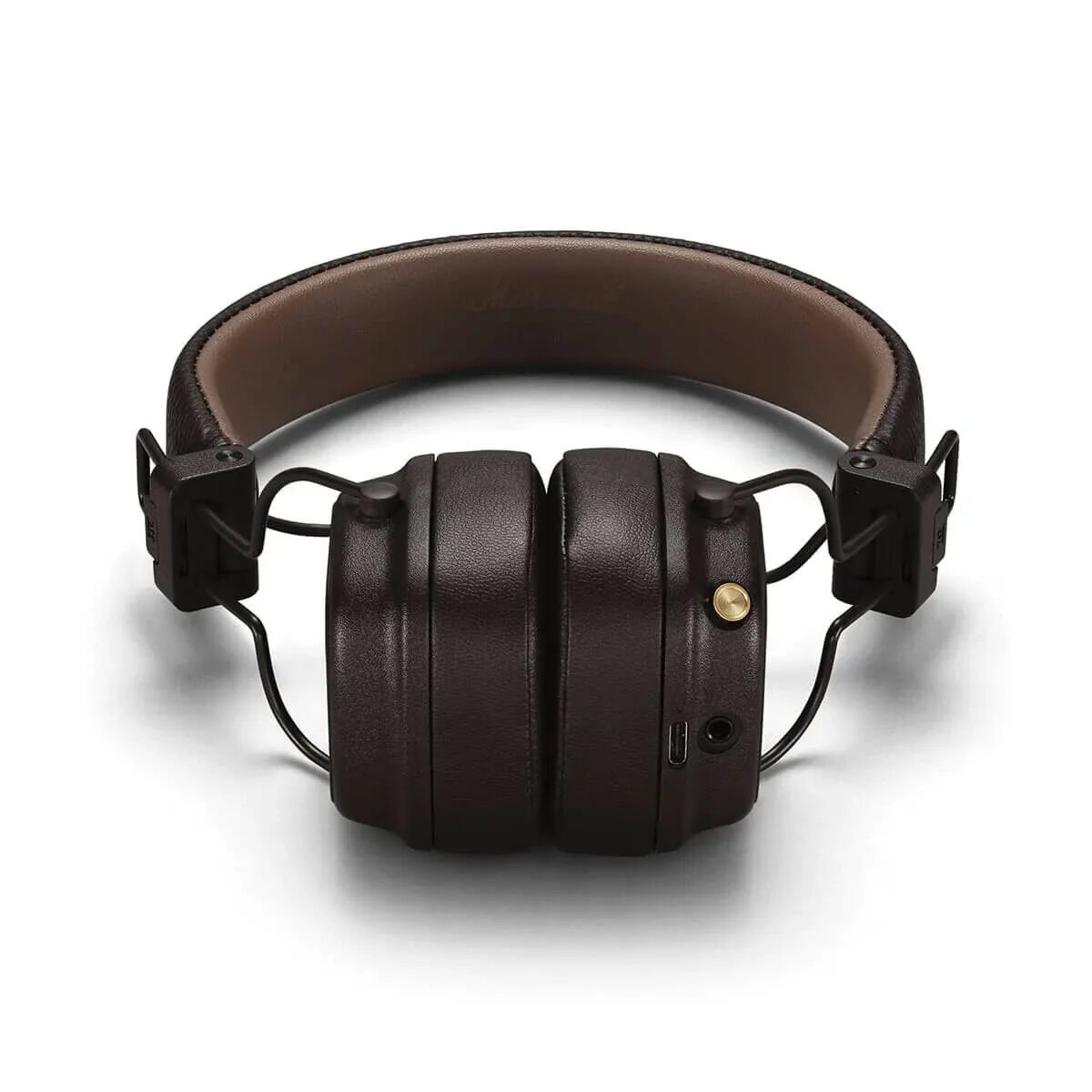 Marshall major brown. Беспроводные наушники Marshall Major IV. Marshall Major IV Bluetooth Brown. Наушники Маршал коричневые. Marshall Major IV Bluetooth коричневые.