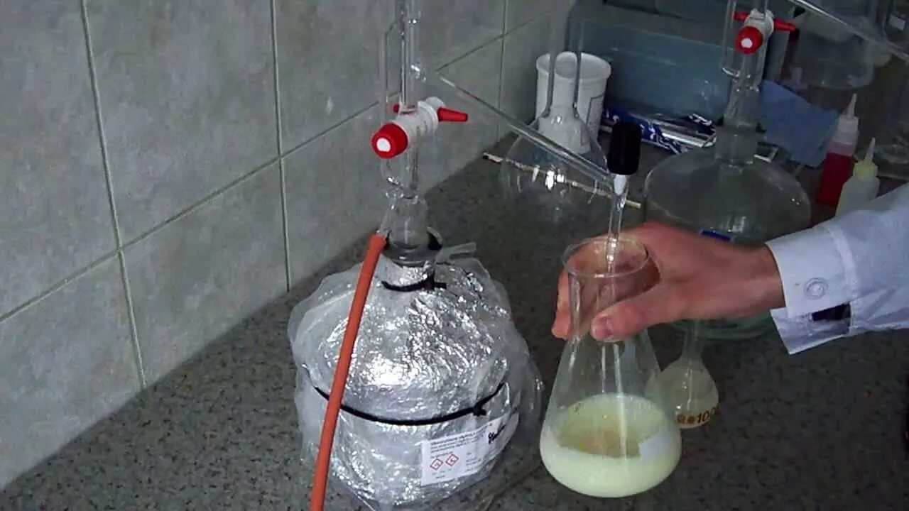 Хлориды в воде титрованием