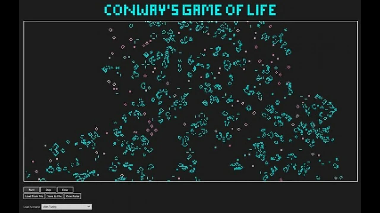 Conway game of life