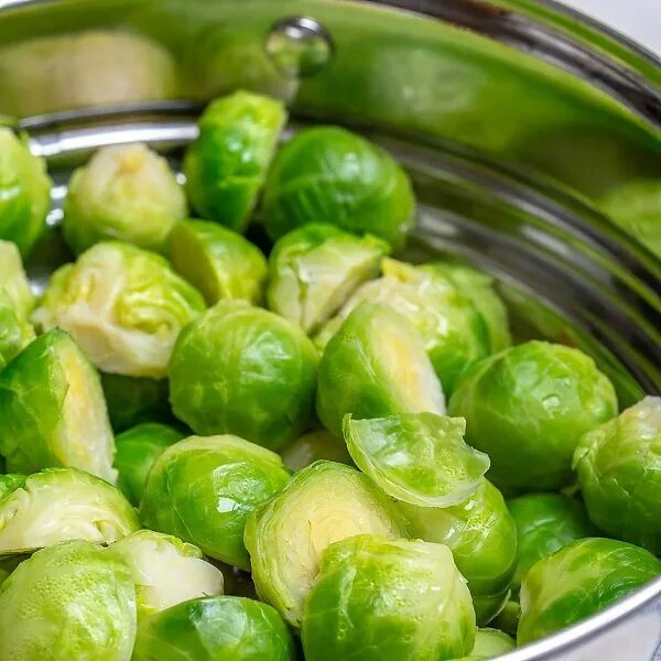 Garlic And Balsamic Glazed Brussels Sprouts Recipe Grilled vegetable recipes, Ve