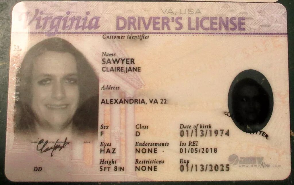 License 2.0. Virginia Driver License. West Virginia Driver License.