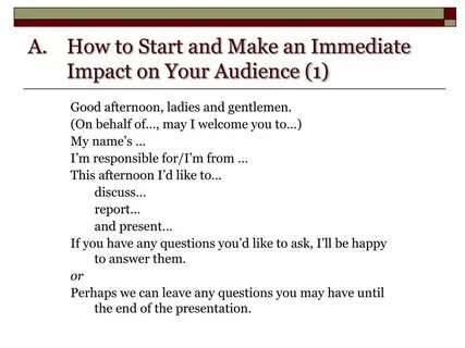 Start english how