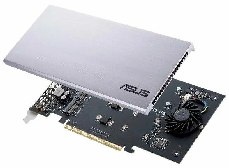 Адаптер ASUS Hyper m.2 x16 Card v2. Адаптер для SSD M.2 ASUS Hyper m.2 x16 Card v2. Контроллер ASUS Hyper m.2 x16. PCI E адаптер ASUS для SSD m2.